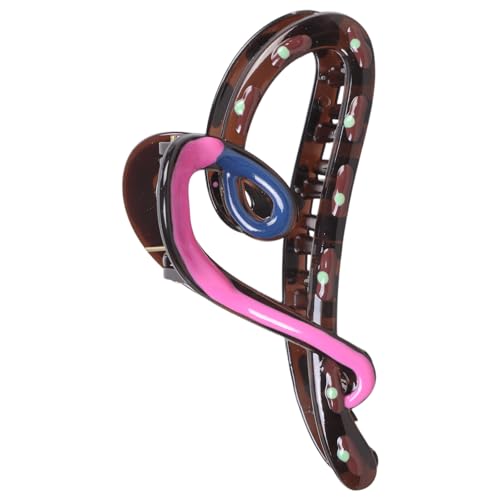 ColorBlocked ���傤���уw�A�N���b�v�����I�C���X�^�C�����O�N���b�v�A�N�Z�T���[�����̂��߂̃t�@�b�V�����X�q�����̂��߂�