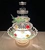 Crafts Central 18 Inch Lighted Clear Plastic Water Fountain for Weddings or Cake Centerpiece #2