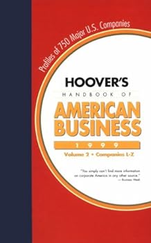 Hardcover Hoover's Handbook of American Business 1999 (Hoover's Handbook of American Business) Book
