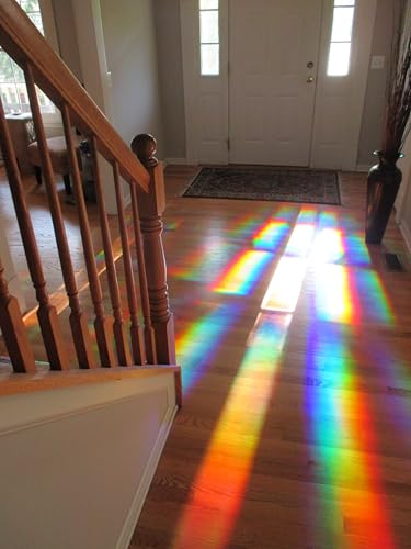 Image of Diffraction Grating Sheet - Do-it-Yourself Sun Catcher - Bring Rainbows Into Your Home