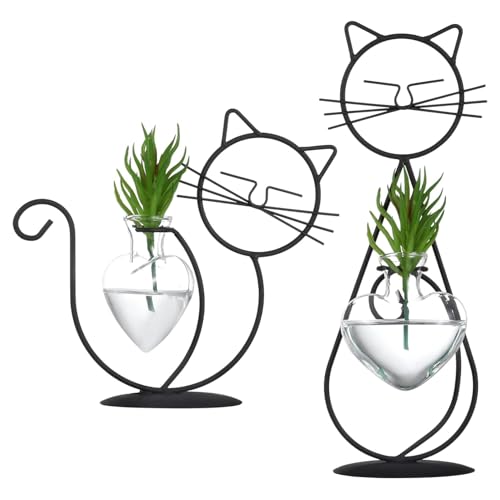 2Pcs Cute Hydroponic Bulb Planters, for Windowsills, Patio Tables, Lawn Corners, or Garden Nooks, Compact Size Fits Easily Into Small Spaces, Suitable for Tulips, Daffodils, Hyacinths, and Garlic