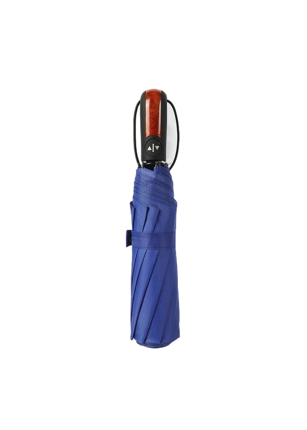 Paraguas plegable plegable paraguas automático lluvia mujeres mango madera hombres viento compacto viaje paraguas