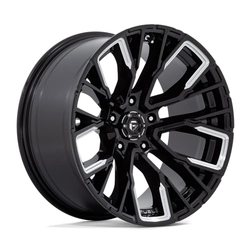 D849 20X10 5X5.5 G-BLK-MILL -18MM Custom Wheel