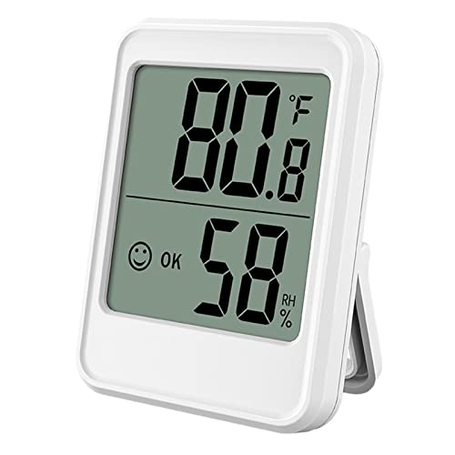 デジタル湿度計,家庭用デジタル温度計 - LCDディスプレイデジタル湿度計温度計、家庭、オフィス、温室用の正確な温度センサー Yangjing