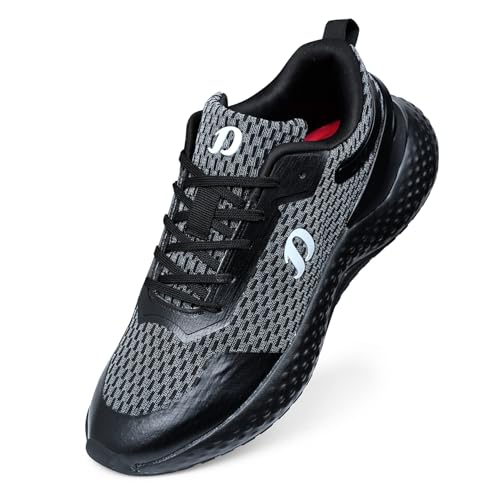 Image of DOCTOR EXTRA SOFT Men's Running Shoes - Lightweight Breathable Sports Sneakers with Memory Foam Cushioned EVA Sole, Shock Absorbing Walking Jogging Gym Training, Slip-On Casual Athletic Wear D-2015