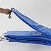 SUOGROLI Trampoline Surround Pad, 6FT-16FT Portable Padding Safety Guard for Round Trampoline Accessories,6FT,Blue