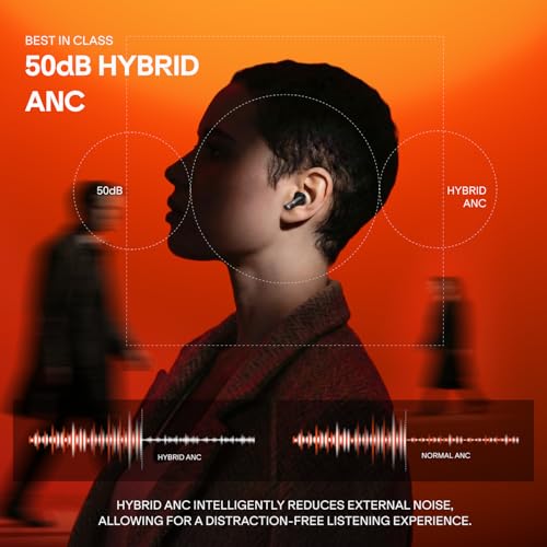 Image of boAt 2026 Launch Nirvana Crown, SONIC ARC, LEDs, Haptic Feedback,50dB Hybrid ANC,Spatial Audio, 6 Mic ENx, App Support, v6.0 Bluetooth Earbuds, TWS Ear Buds Wireless Earphones with mic (Sapphire Blue)