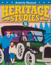 Paperback Bju Press Heritage Studies 5 Student Activity Manual (4th Edition) Book