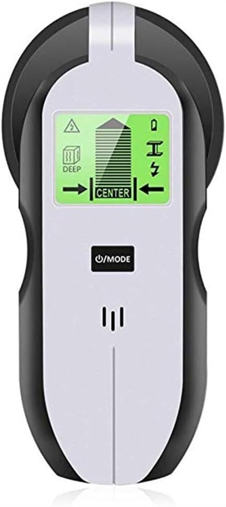 Détecteur de goujons 4 en 1 avec écran LCD pour repérer le câblage électrique