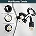 5Pin L21-30 Male to Edison Female Power Cable for Power Distro, L21-30 Power Distro Cord Applicable for Lighting/Stage/Audio/DJ, 3.5FT Power Distro Cable and Plug with UL Qualified Product
