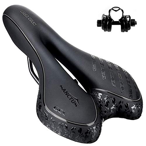 Sillín bicicleta cómodo hombre Clearance