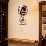 AHROZHOUIK Personalized 2D Beer Mug Wall Clock Custom Name Funny Wall Hanging Clocks Bedroom Decor Gifts For Family Friend Beer Lover Drinker Xmas Birthday (style 2) - Image 2