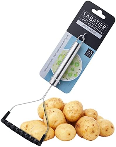 Sabatier Professional Stainless Steel Can Opener - Comfortable Turning Mechanism. Cuts Inside Rim of Tin. Strong Handles. Dishwasher Safe. Guaranteed for 25 Years.