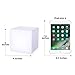 LOFTEK 4-inch LED Cube Lights: RGB 16 Colors Tesseract Cube, Cosmic LED Mood Lamp with Remote Control, IP65 Waterproof Rechargeable Bedside Lamp Night Lights for Kids Nursery Toys Gift