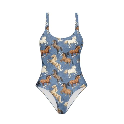 YEXIATODO Kids One Piece Swimsuit for Teen Girls Womens Bathing Suit High Waist Bikini Set Girls Swimsuit for 7-18 Years Old