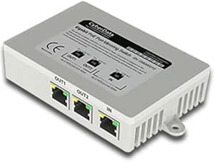 CYBERDATA, 2 Port POE GIGABIT Port MIRRORING Switch