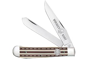 Kissing Crane Traditional Trapper Folding Pocket Knife (4.125 Inches Closed Length)