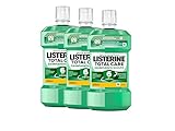 LISTERINE Total Care Zahnfleisch-Schutz mit neuer Formel - schützende Mundspülung für gesundes Zahnfleisch mit 6 in 1 Wirkung - Rundumschutz für gesundes Zahnfleisch (3 x 600ml)