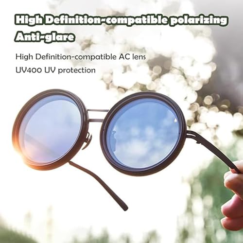 Nd sunglasses, Adjustable Tint Sunglasses for Men, 1-9 Gears Rounded Polarized Glasses with Nd Filter Lenses2
