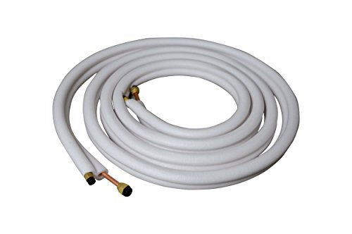 12,5m Kupferleitung 1/4 + 3/8 Zoll doppel Kältemittelleitung