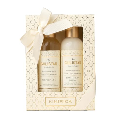 Image of Kimirica Gift Set The Gulistan duo Bath Kit For Women's & Men's|Luxury Self Care Kit For Wife, Husband, Girlfriend & Boyfriend|Set of 2