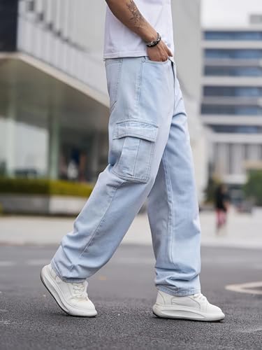 Image of ADBUCKS Men's Loose low Rise Jeans