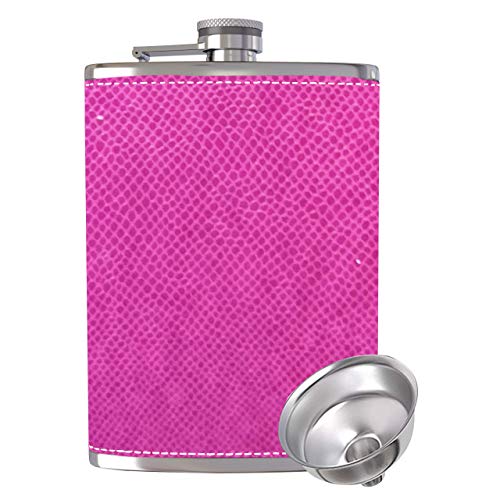 Hamelyon Flask for Liquor - Hip, Pocket Flasks - Small 8 oz Stainless