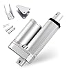 DCHOUSE Linear drive, 100 N, 100 mm, DC 12 V motor, linear engineering actuators for electronic, medical and electric door openers and automatic applications