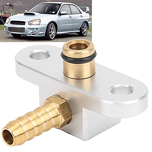 Adaptateur de rail de carburant aluminium pour régulateur pression essence OEM - 3