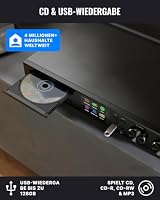 Majority Fitzwilliam Connect CD HiFi CD Player mit Bluetooth und Spotify – Ansicht 4