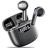 【Comodi da usare, impermeabili IPX6】: Gli auricolari Bluetooth Godyse pesano solo 3,6 grammi, il loro design leggero e i materiali ultra morbidi li rendono comodi da usare. Sono ergonomici e possono essere utilizzati a lungo senza sentirsi stanchi. La tecnologia impermeabile IPX6 è in grado di resistere alle gocce giornaliere di acqua e sudore, garantendo un uso normale delle cuffie in varie condizioni climatiche.
