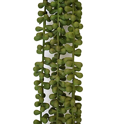 Pendente Suculenta Artificial Rosário 70cm | Linha Jardim Vertical Formosinha