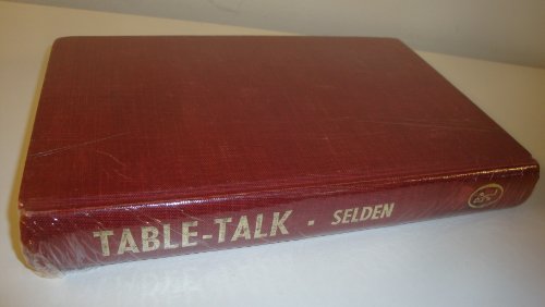 Table-Talk of John Selden 0836968093 Book Cover
