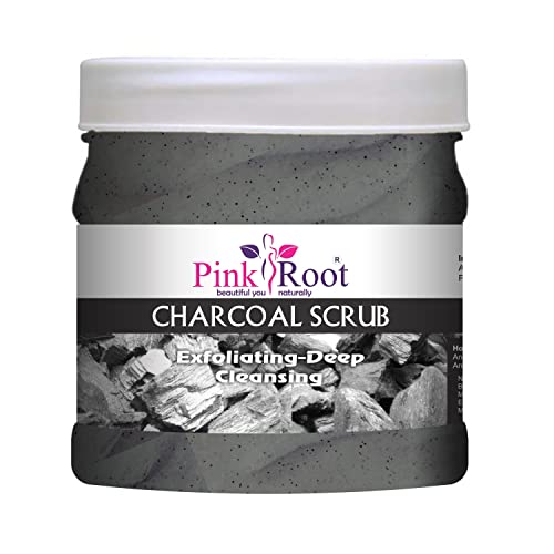 Image of Pink Root Charcoal Scrub 500gm with Fruit Gel 500gm