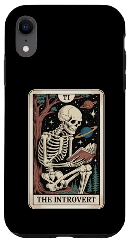 The Introvert Tarot Card Indoorsy Men Inrovert �X�}�z�P�[�X iPhone XR �p