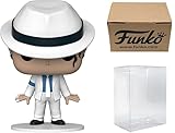 Pop Rocks: Michael Jackson Lean - Smooth Criminal Vinyl Funko Figure (Bundle with EcoTek Protector case and Pop Shipper Box for Additional Protection)