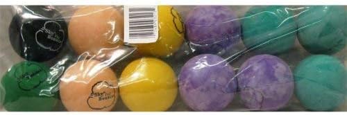 Sky Bounce Bolas de mano de goma de color para balonmano recreativo, Stickball, Racquetball, Catch, Fetch y muchos más juegos, 2 1/4 pulgadas