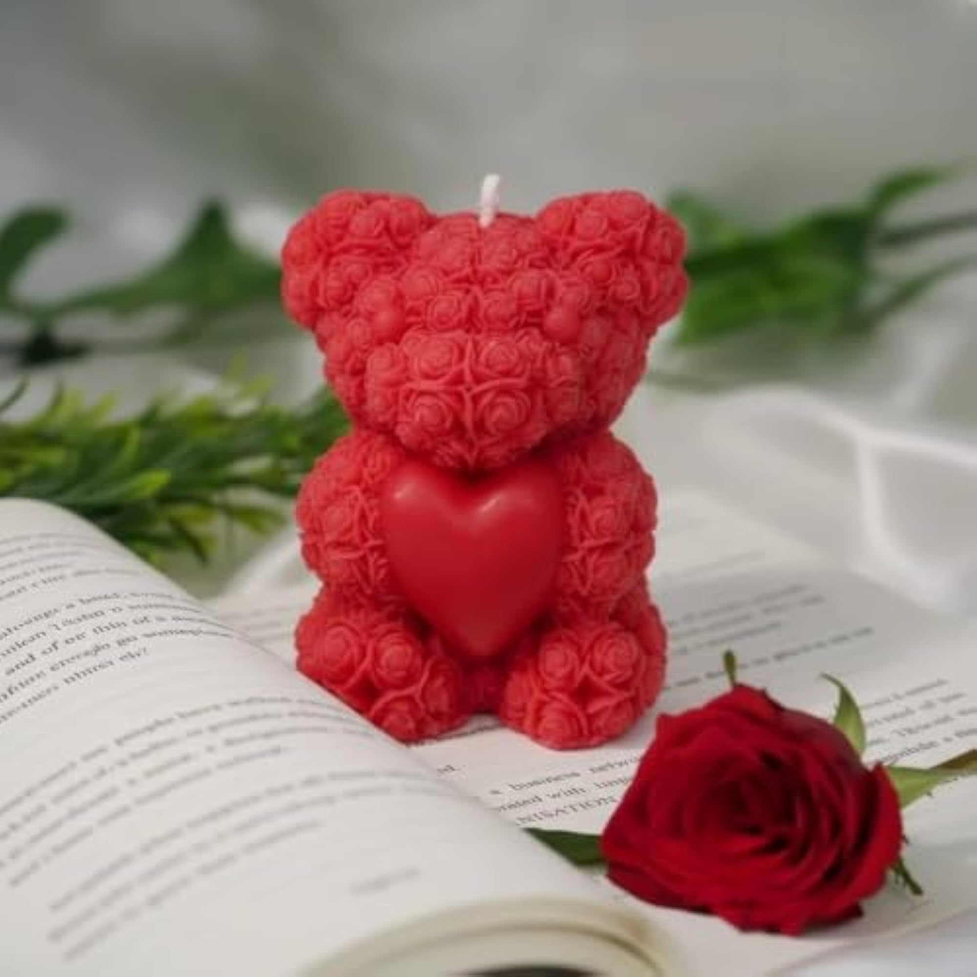 Teddy Bear Shaped Scented Candle