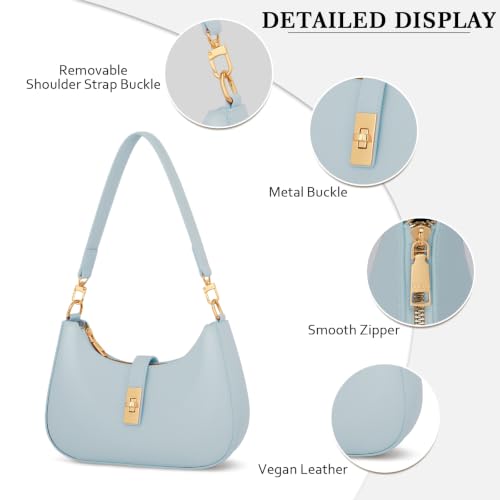 Image of KKXIU Shoulder Bag for Women Cute Hobo Vegan Leather Handbag
