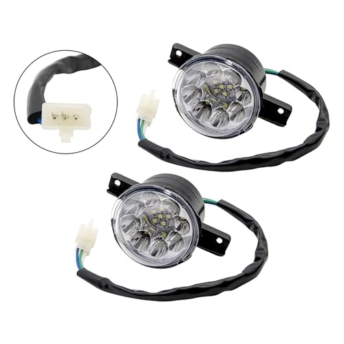 Phares LED ATV 12V pour réparer l'éclairage de quad Chinois