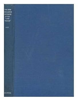 Hardcover The New Testament Doctrine of the Last Things Book