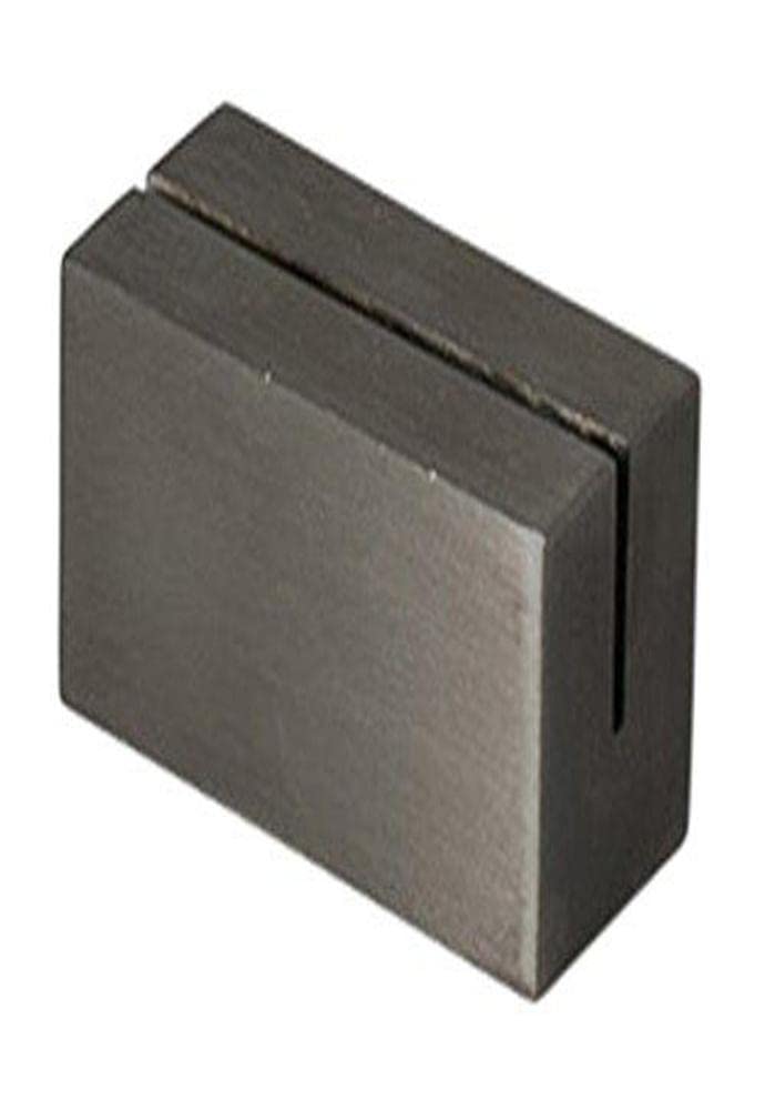 FOH SS Menu/Sign Holder, Diameter", 1.5" L x 0.75" W x 0.75" H, Matte Black