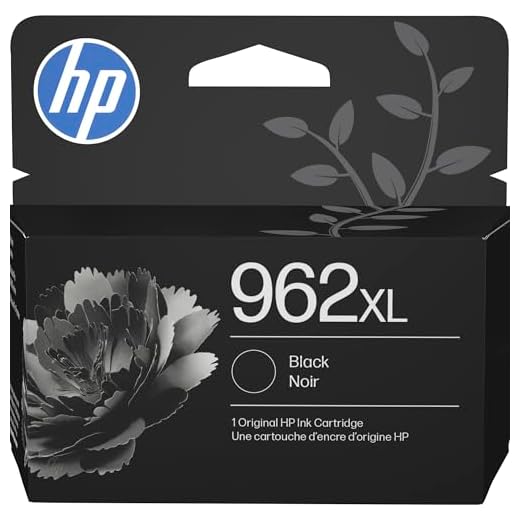 HP 962XL Black High-yield Ink Cartridge | Works with HP OfficeJet 9010 Series, HP OfficeJet Pro 9010, 9020 Series | Eligible for Instant Ink | 3JA03AN