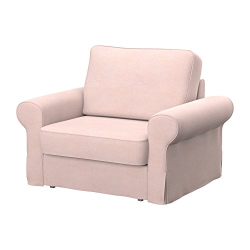 Soferia - IKEA BACKABRO Funda para sillón, Glam Baby Pink