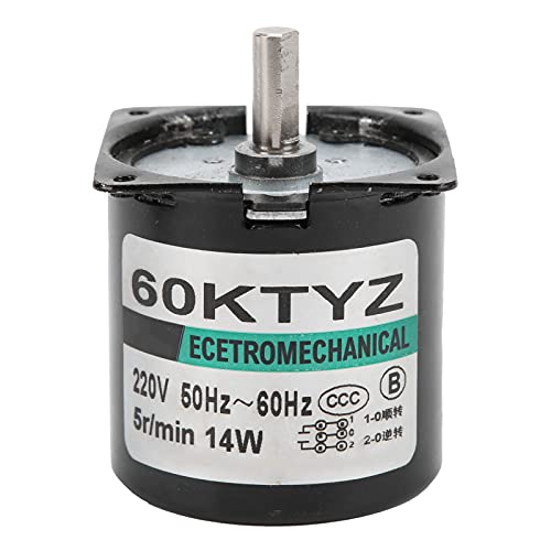 Motor AC síncrono silencioso de 14W 5rpm para la automatización de equipos industriales