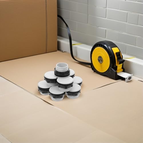 Tapas de plástico para proteger paneles de control y cajas de distribución de 50 interruptores 6