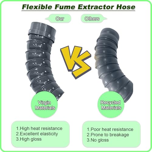 Tuyau extraction fumee haut de gamme avec bras gonflable robuste