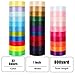 NESCCI 800 Yards Ribbon,1 Inch Satin Ribbon,Single Face Satin Ribbons, Perfect for Gift Wrapping,Wedding Decoration,Handmade Bows,Wrapping Bouquet and More