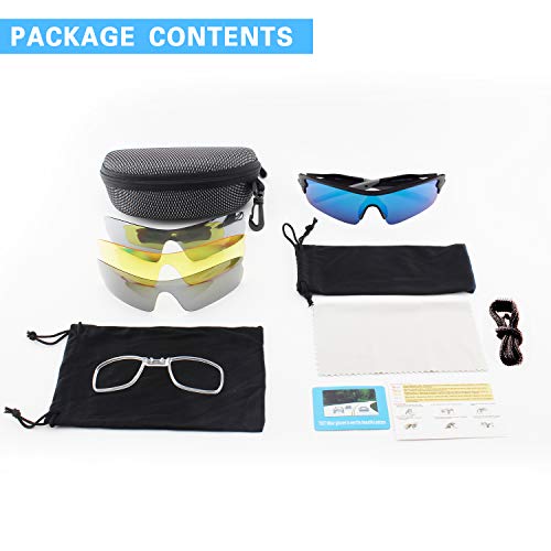 OULIQI-Gafas-Sol-Polarizadas-Hombre-Mujer-Gafas-de-Sol-Deportivas-UV-400-Proteccion-Gafas-con-5-Rodajas-De-Lentes-Intercambiables-para-Ciclismo-Correr-Golf-Beisbol-Surf-Conduccion-Esquiando