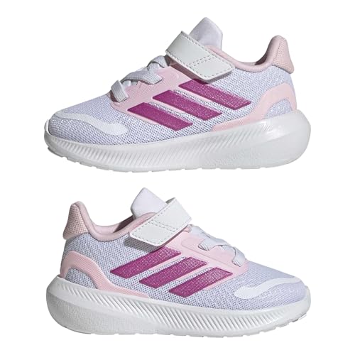 Image of adidas Baby Marvel Run Falcon 5 Elastic Lace & Strap Shoe